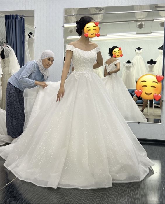 Новое свадебное платье