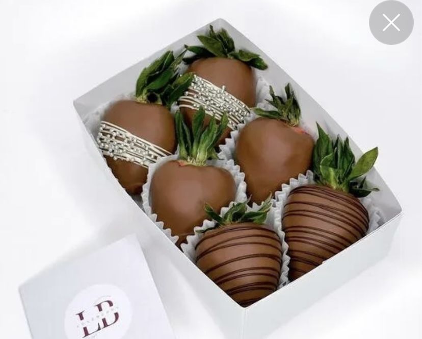 Клубника в шоколаде 6 шт