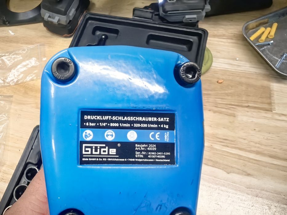 Пневматичен ударен гайковерт Gude
