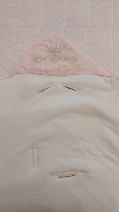 Конверт-плед для новорожденной