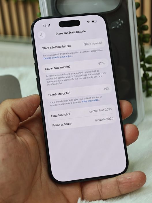 iPhone Air Husa Cadou 12 Luni Garanția