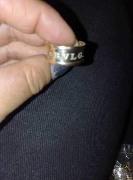 Кольцы  красный и жёлтый