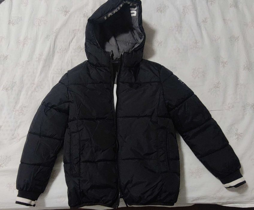 Детско двулицево зимно яке размер 134