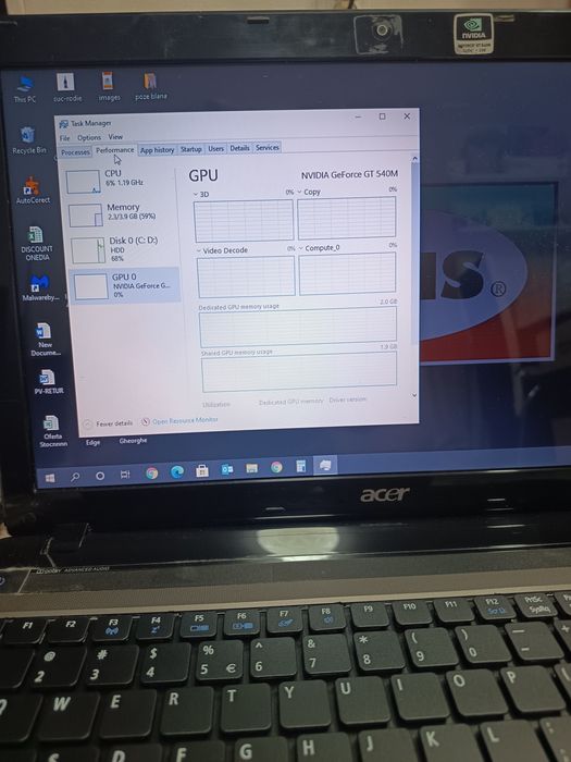 Acer aspire 5750