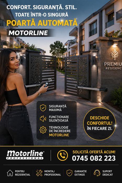 Instalare bariere auto și automatizări porți | Montaj • Service • Mentenanță - montaj bariere auto, motor culisant, automatizare poarta batanta