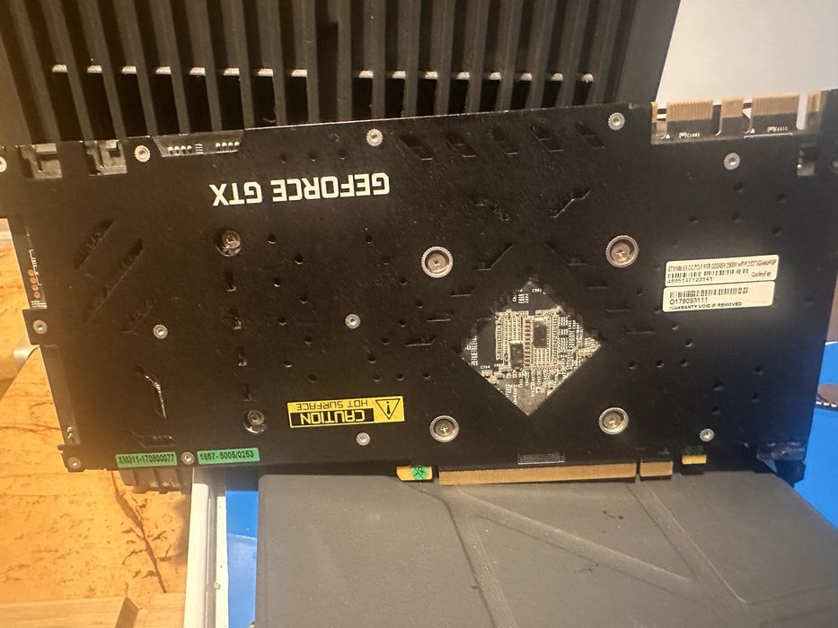 Видеокарта KFA2 GeForce GTX 1080 EX OC 8GB GDDR5X 256bit