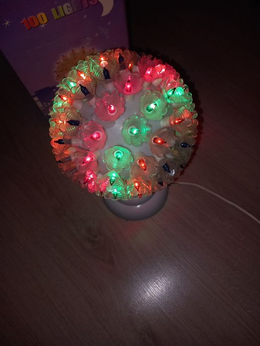 Нощна цветна лампа