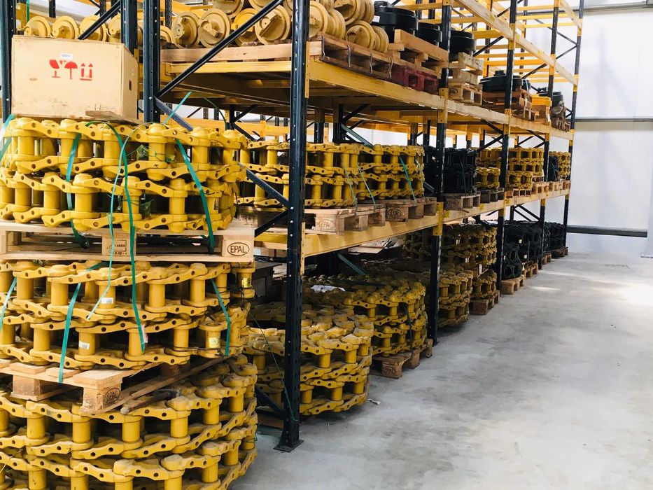 Senile cauciuc , senile de fier pt. excavatoare