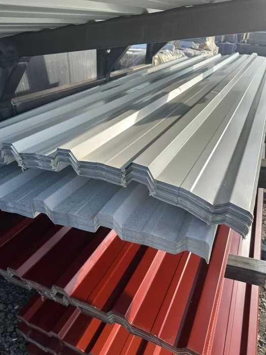 Tablă Cutată T27 - Culori RAL 7016 și RAL 3009 - Grosime 0,3mm/0,5mm