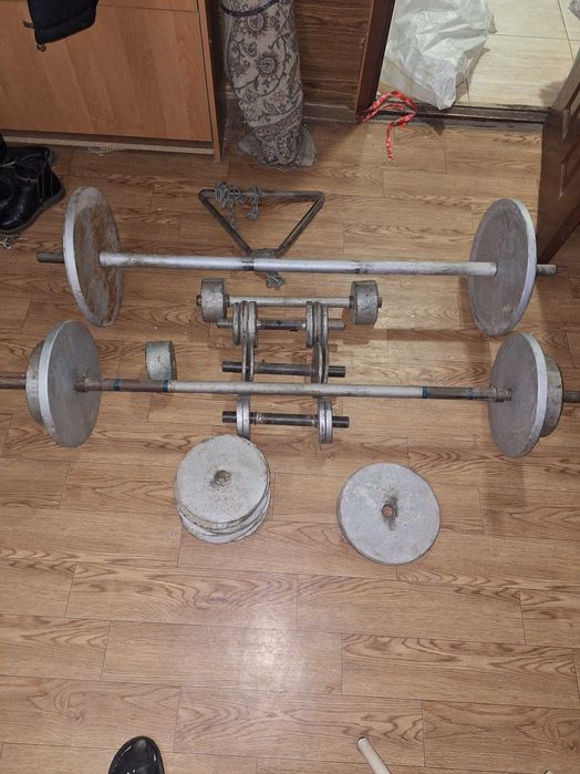 Штанга  гантели  блины