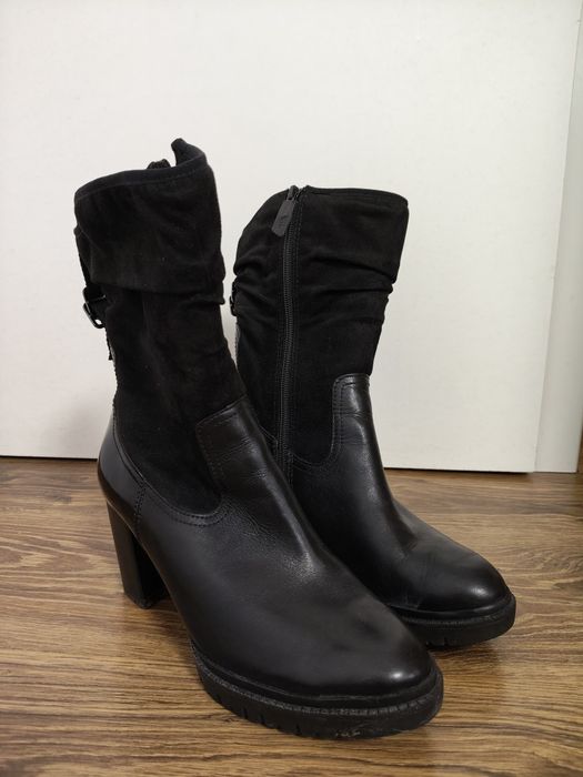 Cizme dama piele naturala neagra