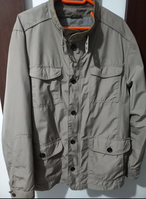 Jacheta barbati primavara material jeans marimea 48-50 sau XL perfect