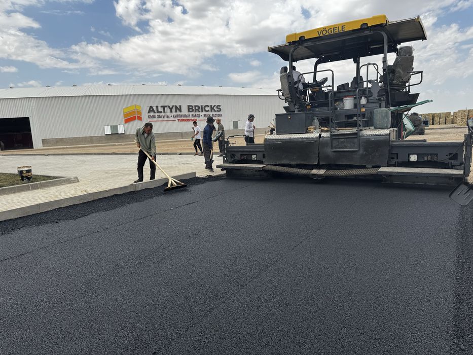 Укладка асфальта