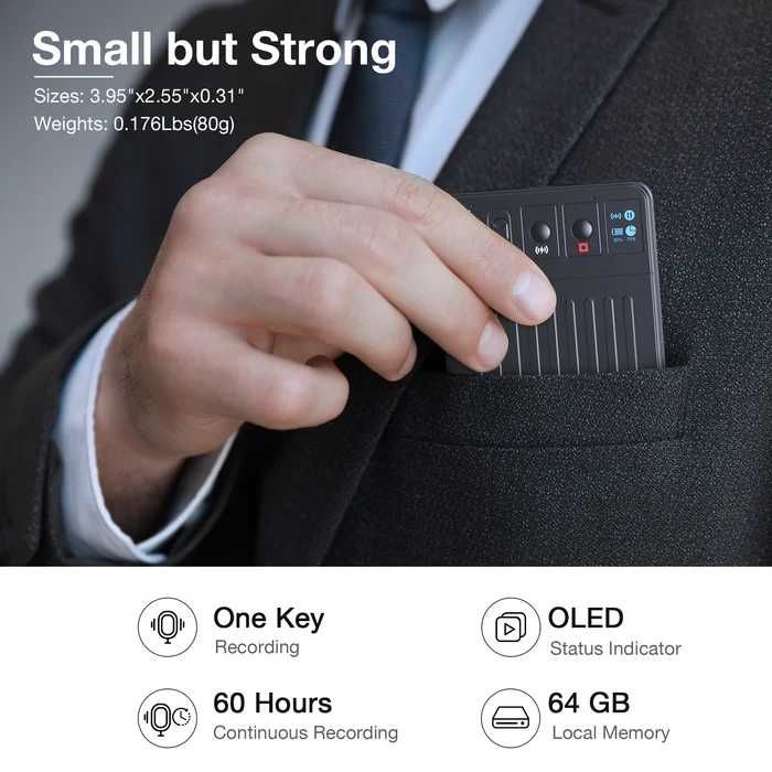 AI диктофон CHIME NOTE Pro 64GB GPT-4o MagSafe