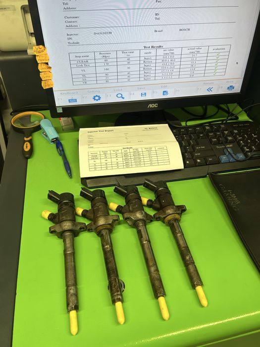 Дюзи за Пежо Ситроен Мазда Форд Фиат 1,6HDI/peugeot  citroen fiat ford