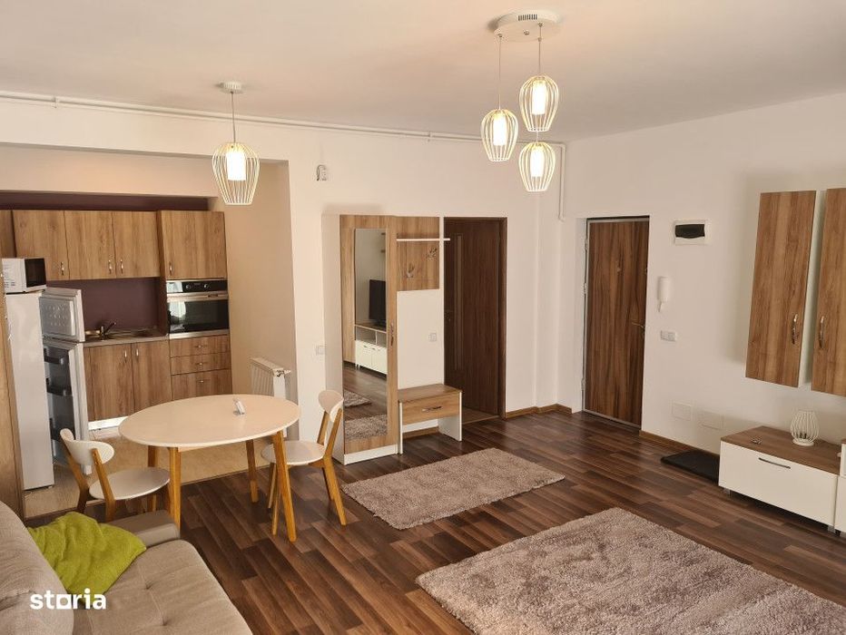 Apartament 1 camera, finisat, mobilat, utilat, complex rezidential