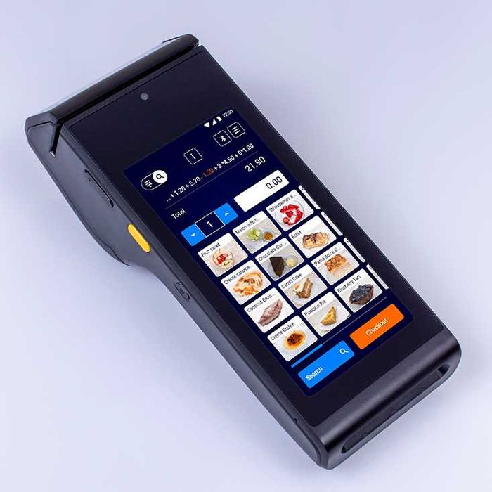 Касов апарат Datecs Bluecash-50 преносим със сканер и безконтактно