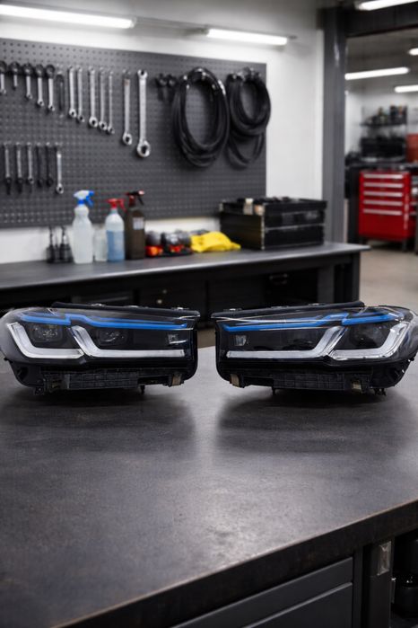 Фары bmw g30 рейсталинг