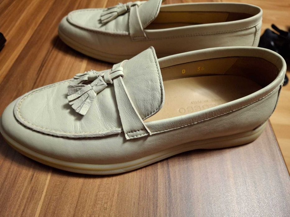 Loaferi Scarosso Leandra din piele naturală – fabricați în Italia