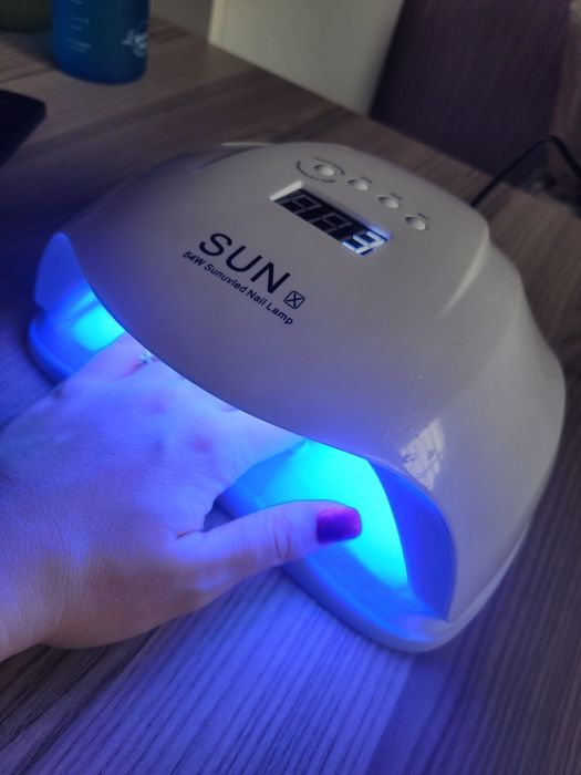 UV лампа за маникюр Sun X White, LED дисплей, 54 W, Сензори, Таймер, С