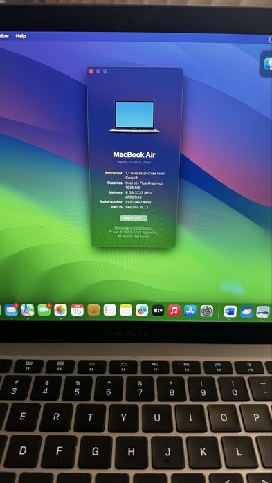 Macbook Air 2020 Retina