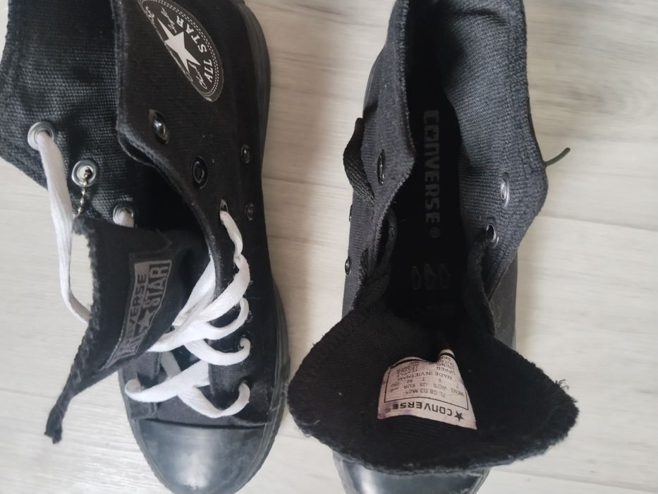 Конвера черные  в идеальном состоянии