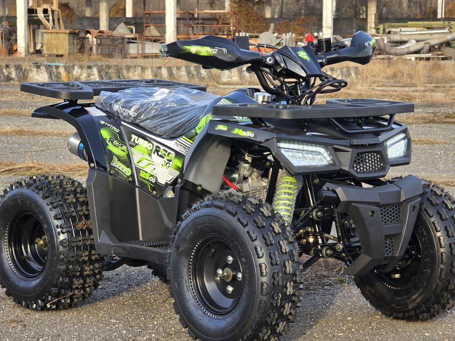 ATV BEMI 125cc Rocco XL RS8 J8'' PRO Nitro Semi-Auto