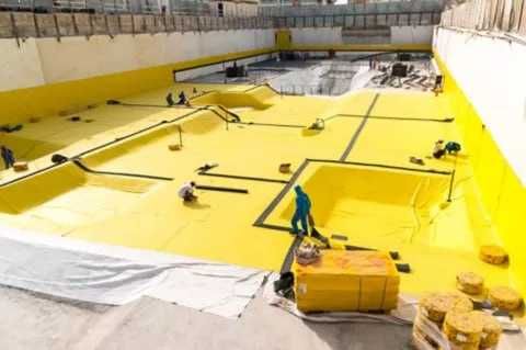 Терасса Пентхаус ПВХ Мембраны ГИДРОИЗОЛЯЦ ДРЕНАЖ Геотекстил Битум Андж