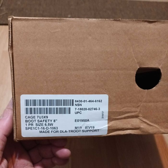 Ghete militare ALTAMA, USA din piele naturala neagra 6,5W masura 40-41