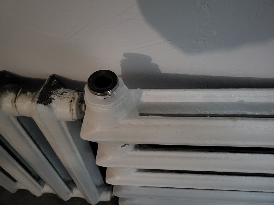 Чугунные радиаторы.