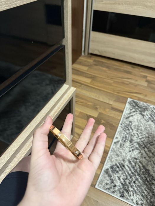 Brtara Cartier gold  cu diamante