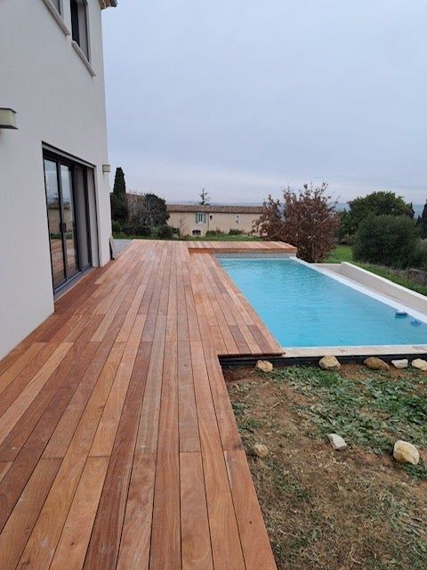 Faiantar Parchet Terase Montaj Deck , Teck