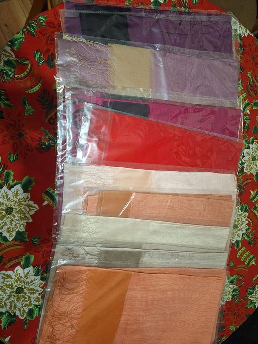 Шал от сурова коприна