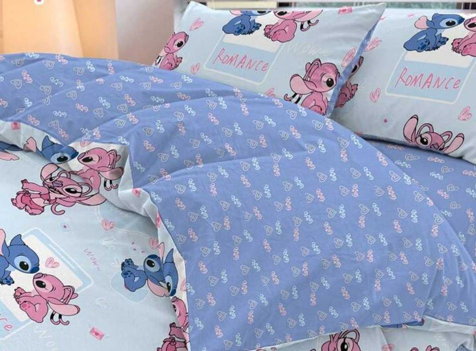 135/200 Комплект чаршаф и калъфка Лило и Стич Lilo and Stitch