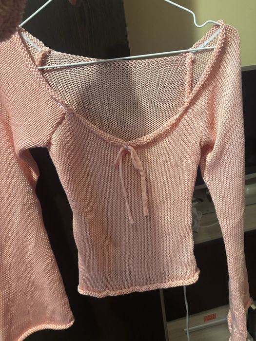 Дамска розова блуза