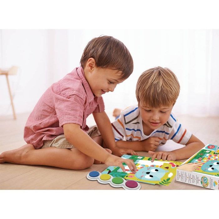 Детски комплект за рисуване с пръсти “Домашни любимци” - Créa Lign‘