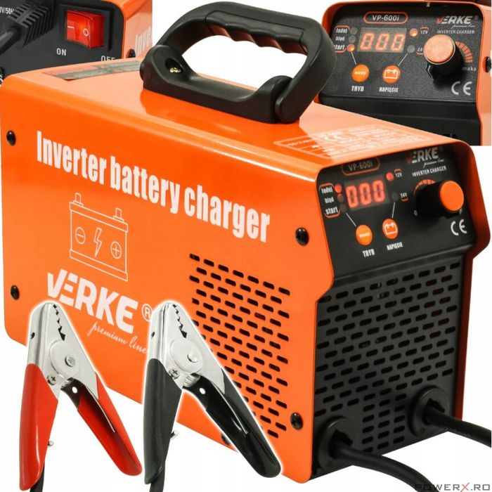 Statie de incarcare, redresor, robot pornire, 12-24V, VP-600I premium