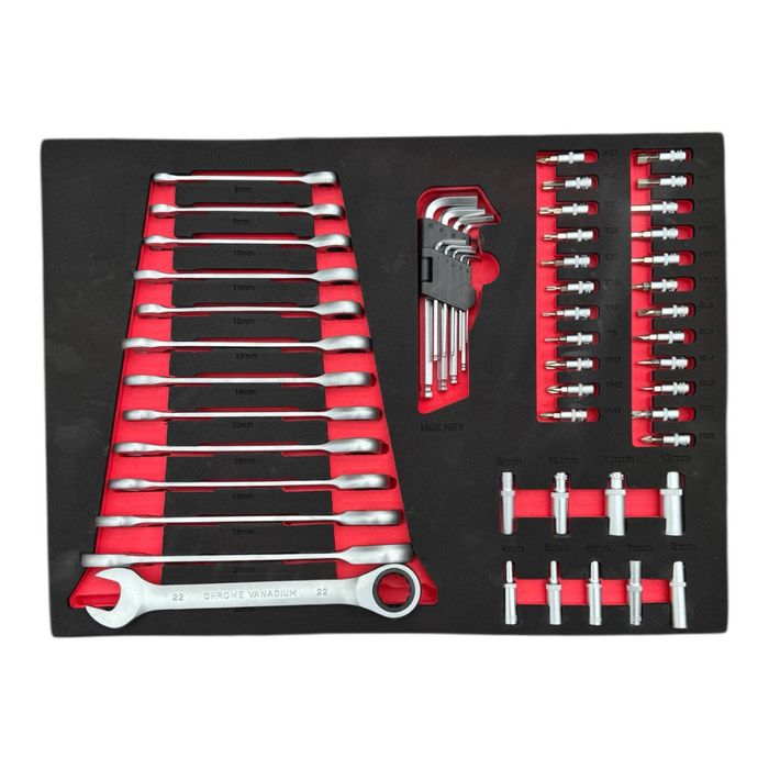 Шкаф с инструменти HAWEK , 6 чекмеджета HW-2055