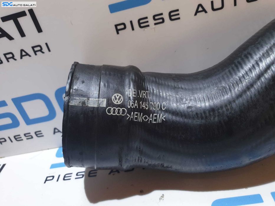 Furtun Conducta Presiune Aer Radiator Intercooler Seat Leon 1.8 T AUQ 1999 - 2006 Cod 06A145790C [AV1540]