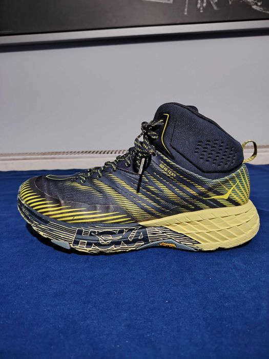 HOKA SpeedGoat Mid 2 GTX, mr 44 2/3, interior 28,5 cm uzați