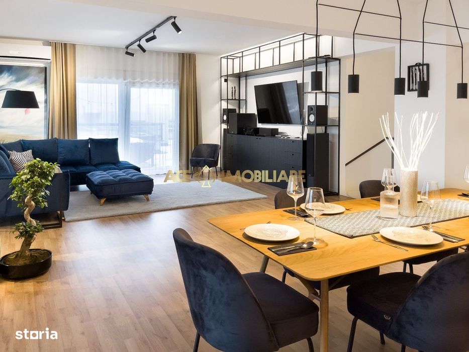 Duplex - 3 Camere de inchiriat | Orhideea | 4x Parcare | Centrala