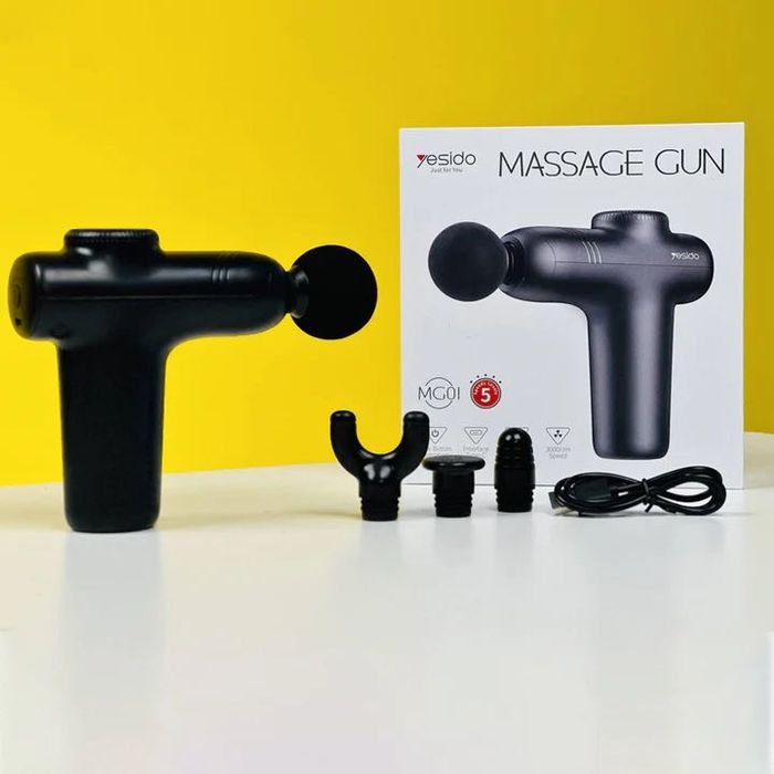 Массажёр от бренда Yesido Massage Gun MG01