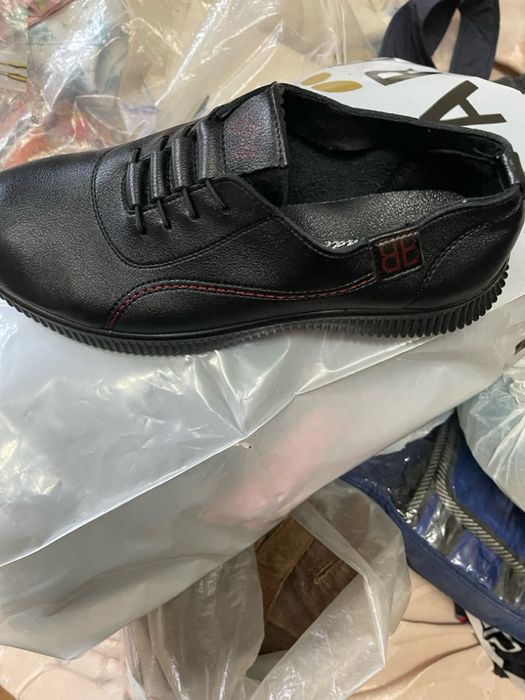 Туфли прессованная кожа 40 размер