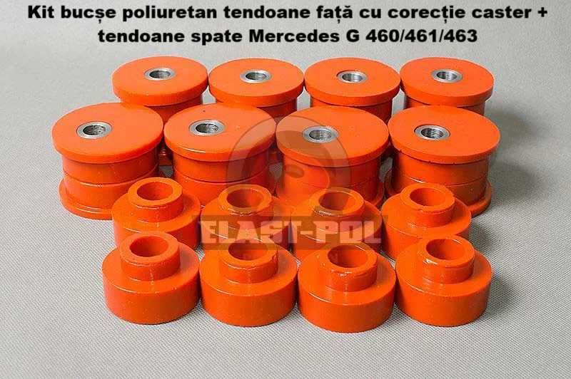 Kit bucse tendoane/panhard/caster Mercedes G 460/461/463 - Poliuretan