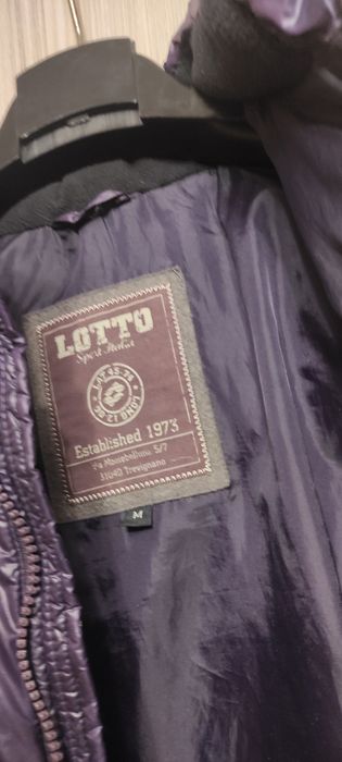 Geaca Lotto cu puf și pene