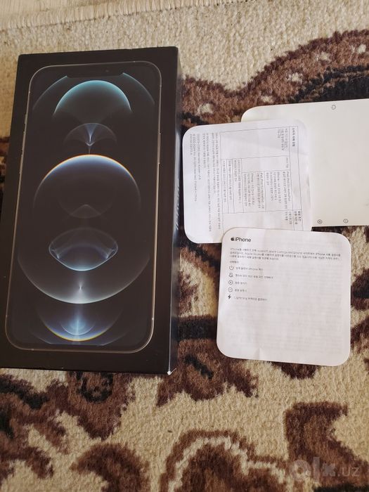 Iphone 12 pro max karobka dakumenti sotiladi