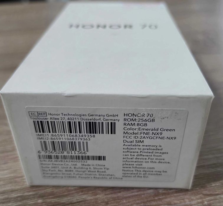 Honor 70 5G 256GB 8GB RAM