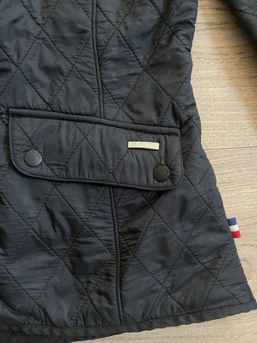 Черно вталено яке размер S