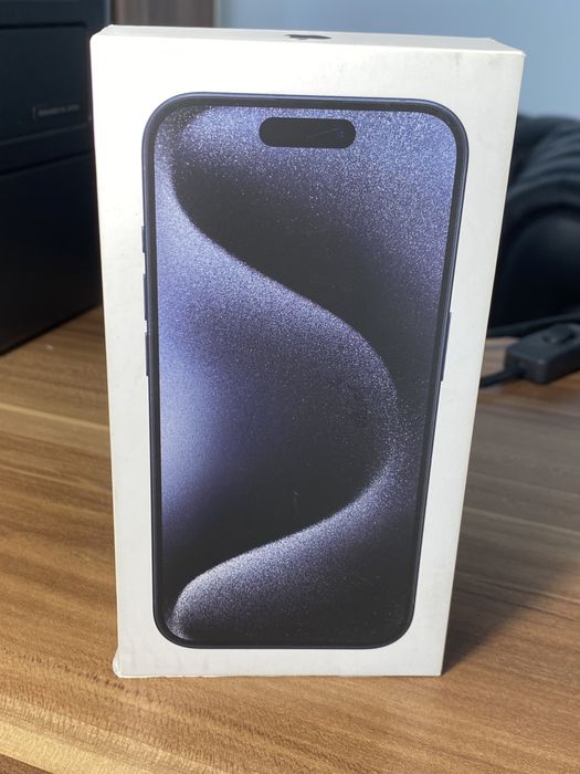 iPhone 15 Pro• 128 GB • Blue Titanium