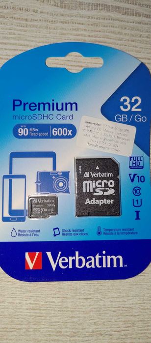 Micro SD 32gb NOU in ambalaj